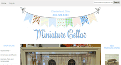 Desktop Screenshot of miniaturecellar.com